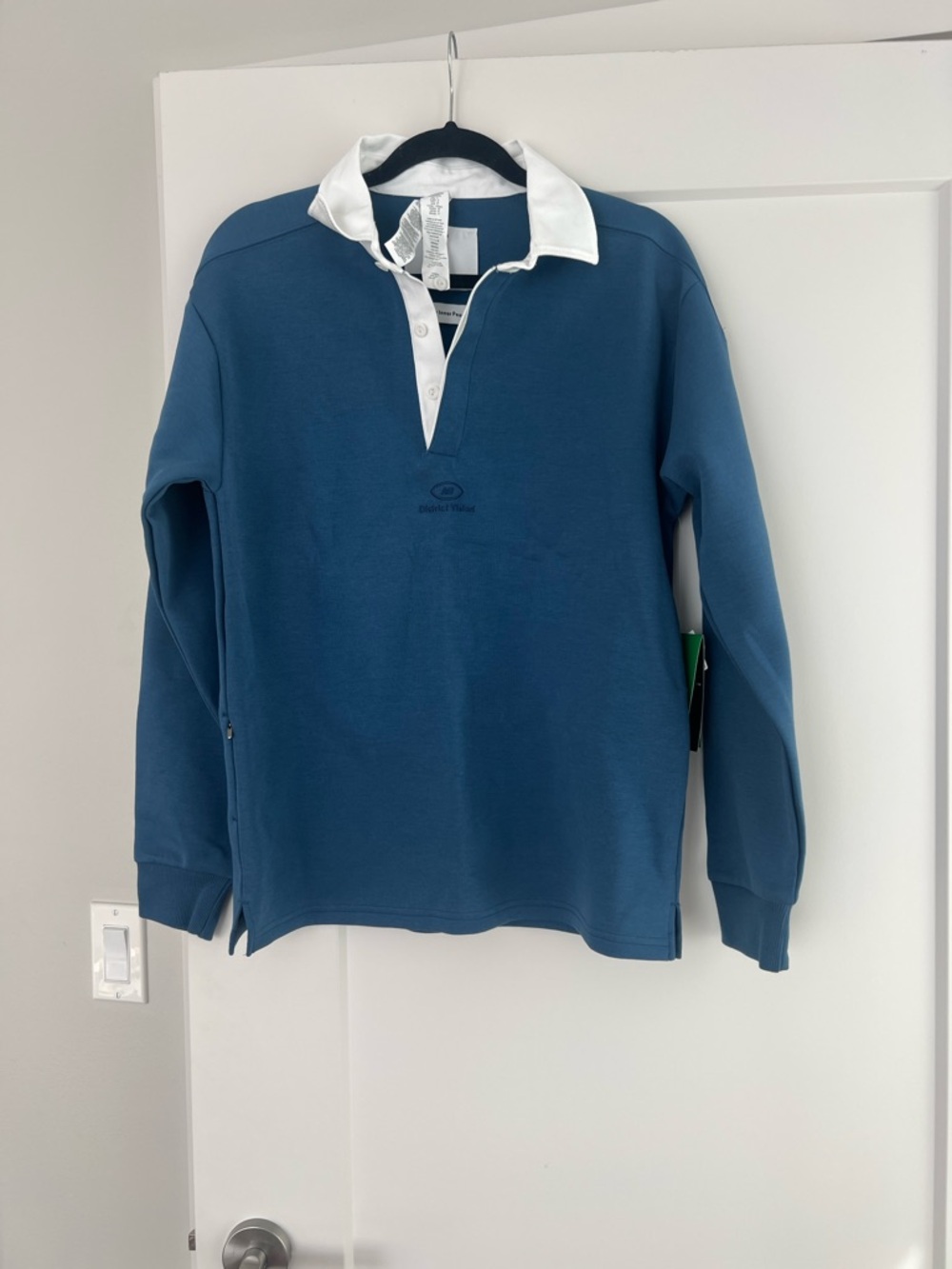 New Balance District Vision Rugby Polo with White Collar